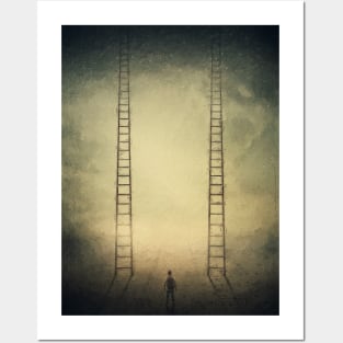 ladders to paradise Posters and Art